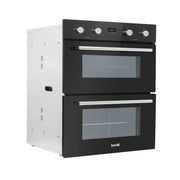 Baridi Built-Under Double Oven DH278, 74L Capacity, Energy Rating A