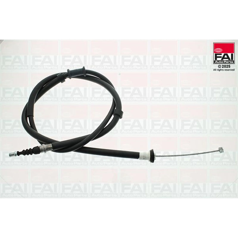 FAI Handbrake Cable Right Rear fits Fiat Panda 2012 on 0.9 1.3