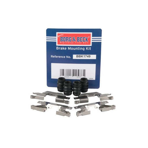 Borg & Beck Brake Pad Accessory Fitting Kit Front BBK1749