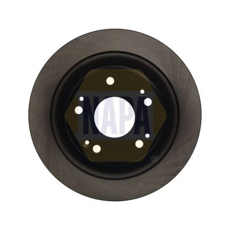 NAPA 2 x Solid Rear Brake Discs NBD5648-x2