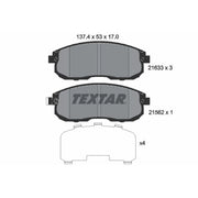 Textar Front Brake Pad Set 2163301