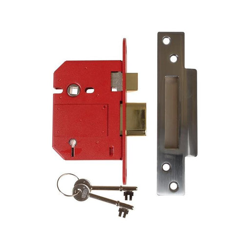 Union StrongBOLT 2200S BS 5 Lever Mortice Sashlock Satin Chrome 81mm Visi UNION - NN4 Online