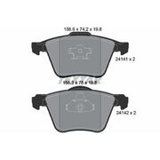 Textar Front Brake Pad Set 2414101
