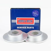 Borg & Beck Front & Rear Brake Discs & Pads fits VW Passat B5 1996-2000