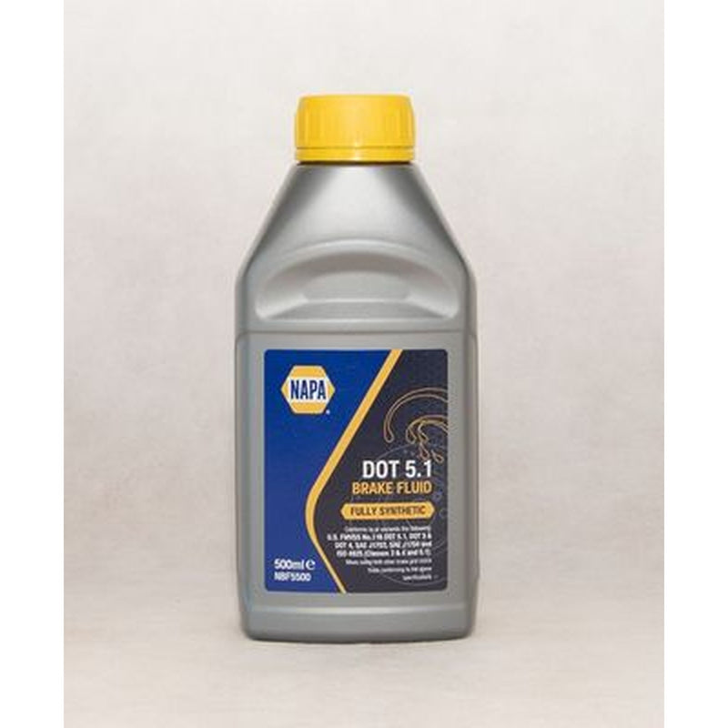 NAPA Brake Fluid DOT 5.1 0.5l fits Ferrari 360 1999-2005 3.6