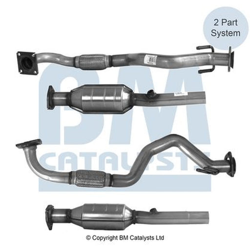 BM Catalysts Homologated Petrol Cat fits Seat Leon 2000-2006 1.6