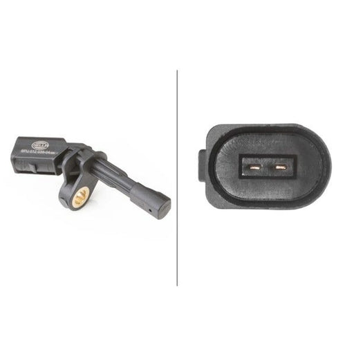 Hella ABS Wheel Speed Sensor Rear Right fits Audi A3 2003-2013