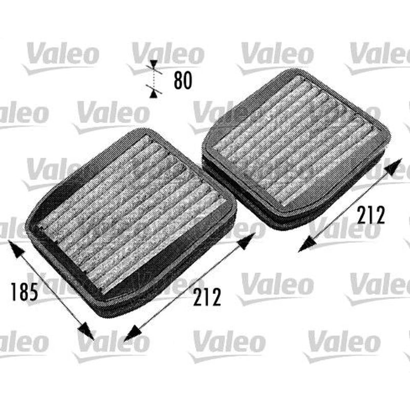 Valeo Cabin Air Filter (Pollen Filter) 698740