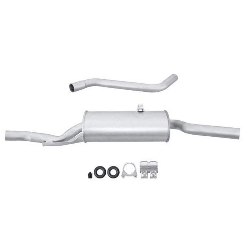 Hella End Silencer Rear fits VW Polo 1990-1994 1.3