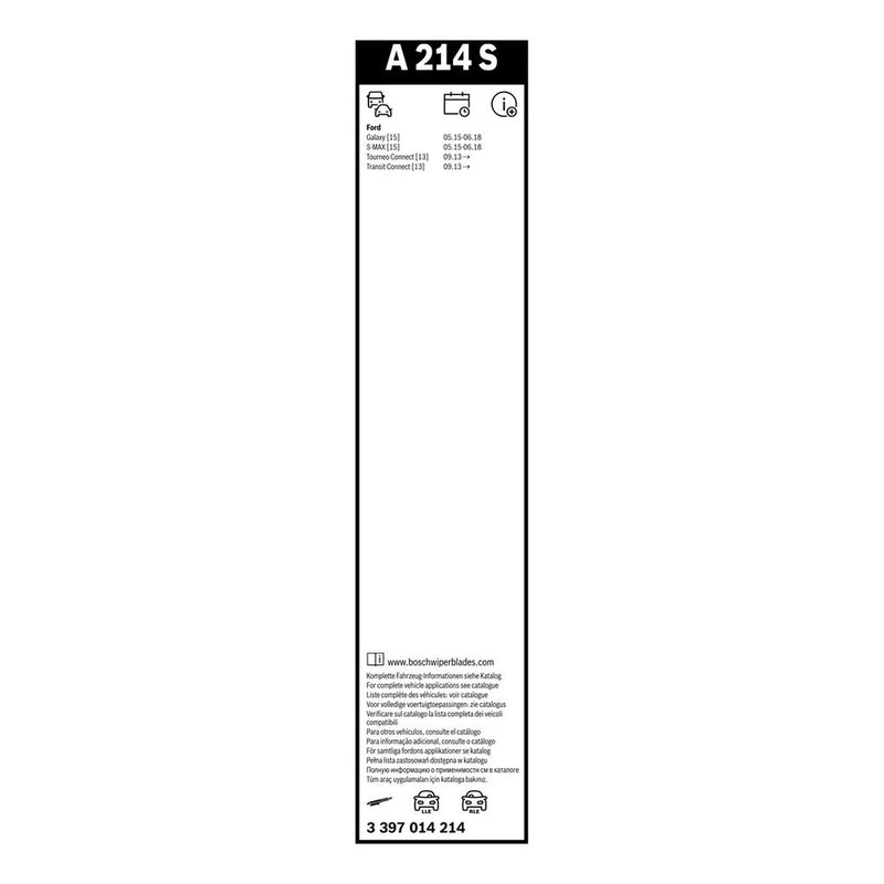 Bosch Aerotwin Wiper Blade Set 750mm + 750mm — A214S