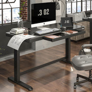 Dellonda Single Motor Ultra-Quiet Electric Desk with Control Panel USB Port Dellonda - Dynamic Drive