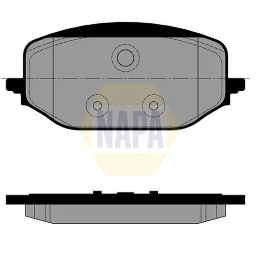 NAPA Front Brake Pad Set NBP1842