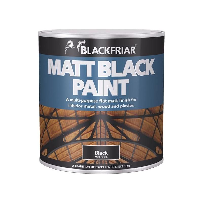 Blackfriar Matt Black Paint 250ml Blackfriar - Town Tools