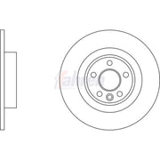 Fahren Rear Brake Discs & Pads fits Land Rover Range Rover Evoque 2011-2019
