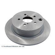 Blue Print 2 x Solid Rear Brake Discs ADS74339-x2