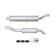 Hella End Silencer Rear fits Chrysler Tacuma 1995-2001 2.4 3.3