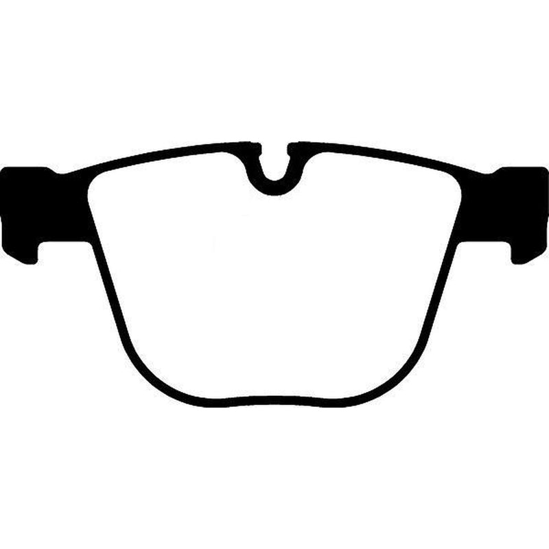 Abtex Rear Brake Pad Set fits BMW 1 2011-2012