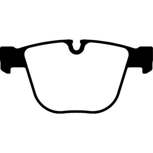 Abtex Rear Brake Pad Set fits BMW 1 2011-2012