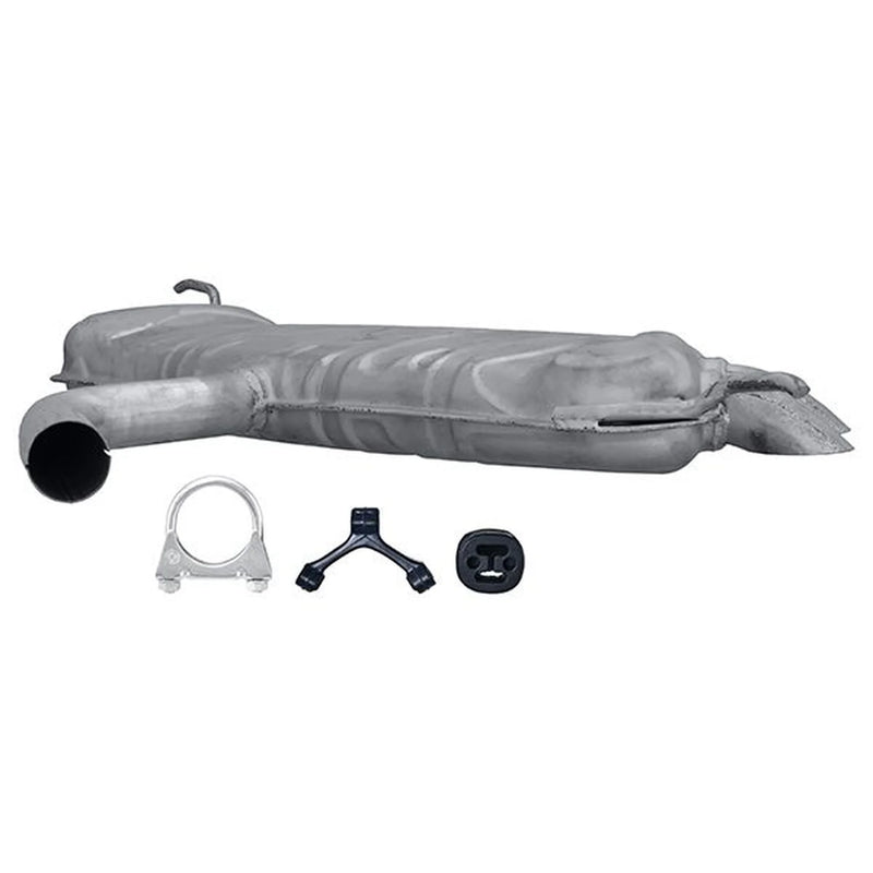 Hella End Silencer Rear fits VW Touran 2003-2010 1.9
