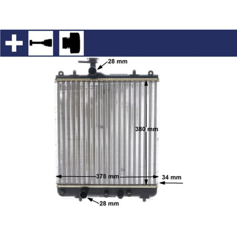 Mahle Engine Radiator CR 1514 000S