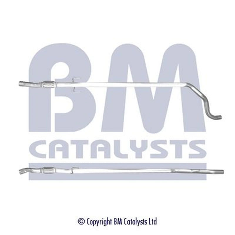 BM Catalysts Exhaust Pipe OD fits Opel Corsa E 2014 on 1.3