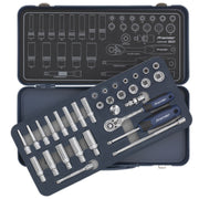 Sealey Socket Set 32pc 1/4"Sq Drive Lock-Onï 6pt Metric AK27480 Sealey - Dynamic Drive