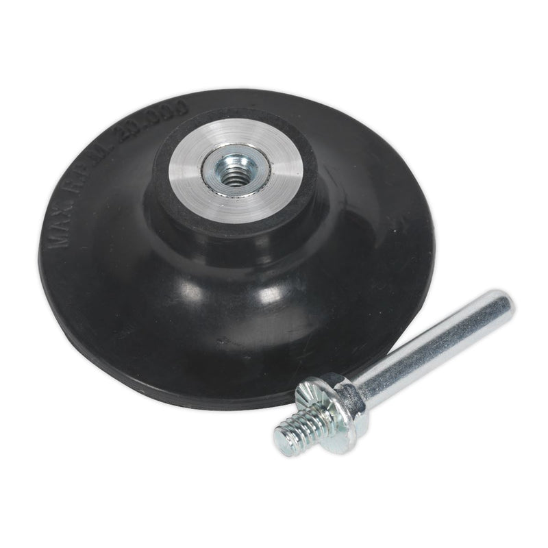 Sealey Quick Change Backing Pad 75mm 1/4"UNC PTCQCBP75 Sealey  - Dynamic Drive