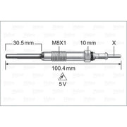 Valeo Diesel Engine Glow Plug 345246