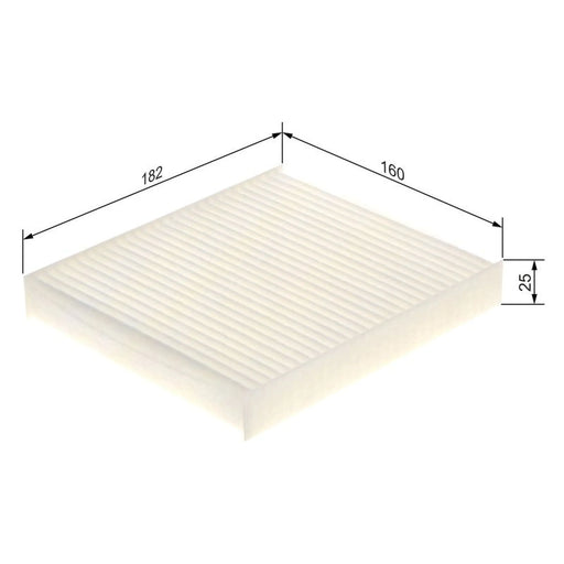 Bosch Cabin Air Filter (Pollen Filter) fits Kia Soul I 2009-2014 1.6