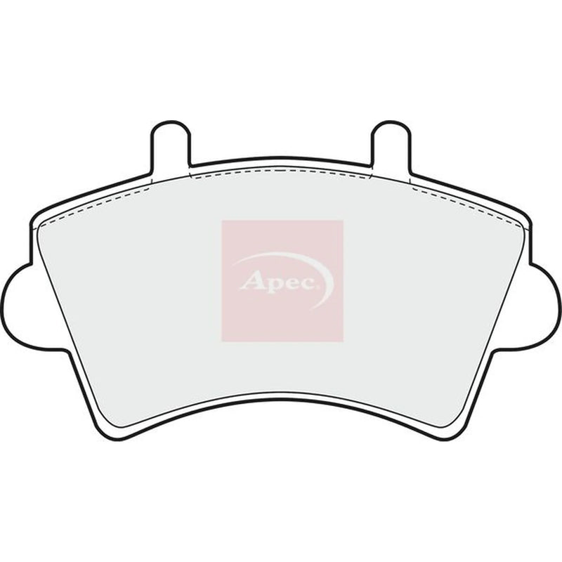 Apec Front Brake Pad Set PAD1204