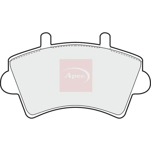 Apec Front Brake Pad Set PAD1204