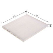 Bosch Cabin Air Filter (Pollen Filter) fits Jeep Cherokee 2013-2018