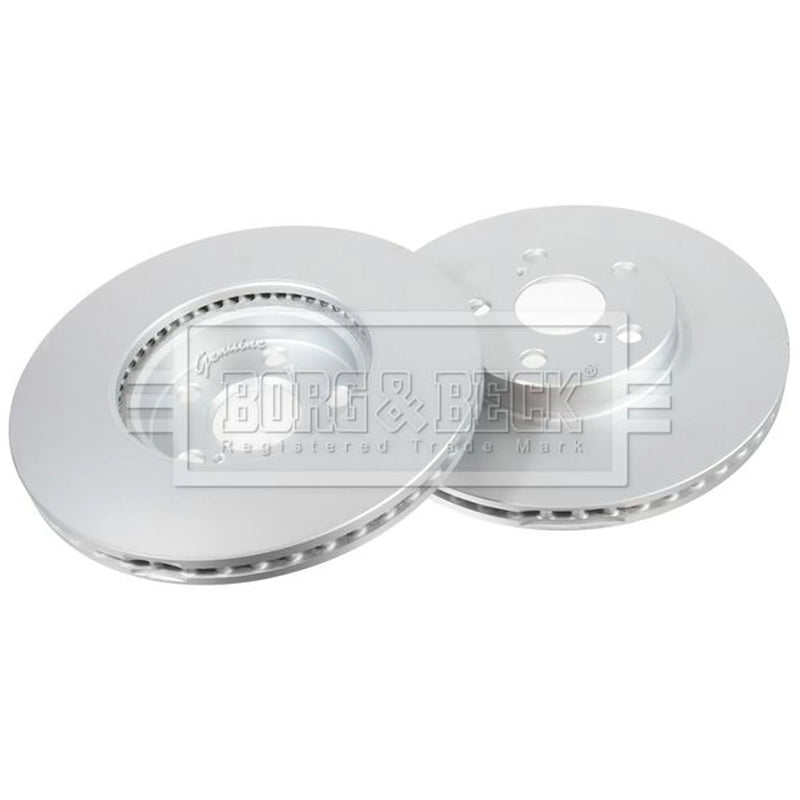 Borg & Beck Front & Rear Brake Discs & Pads fits Toyota Urban Cruiser 2009-2016