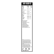 Bosch Aerotwin Front Wiper Blade Set 600mm + 600mm — AR609S fits Iveco Daily III