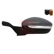 Apec Door / Wing Mirror Left fits Peugeot 2008 I 2013-2019 1.2 1.4 1.5 1.6