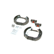 Bosch Brake Shoe Set Axle Kit fits Fiat Punto 1993-2000 1.1 1.2 1.6 1.7