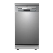 Baridi Slimline Freestanding Dishwasher 45cm Wide 10 Place Settings - Silver Baridi - Dynamic Drive