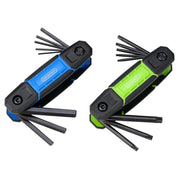 Draper Folding Hex Key Set 2 x 8 Piece Chrome Vanadium Steel