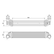 Valeo Intercooler (Charge Air Cooler) 818690