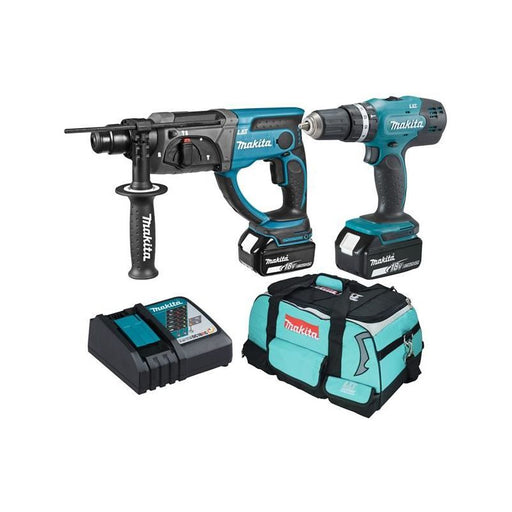 Makita DLX2025T LXT Combo Kit 18V 2 x 5.0Ah Li-ion Makita - NN4 Online