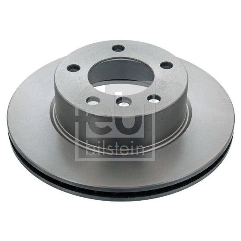 Febi 2 x Internally Vented Front Brake Discs 23535