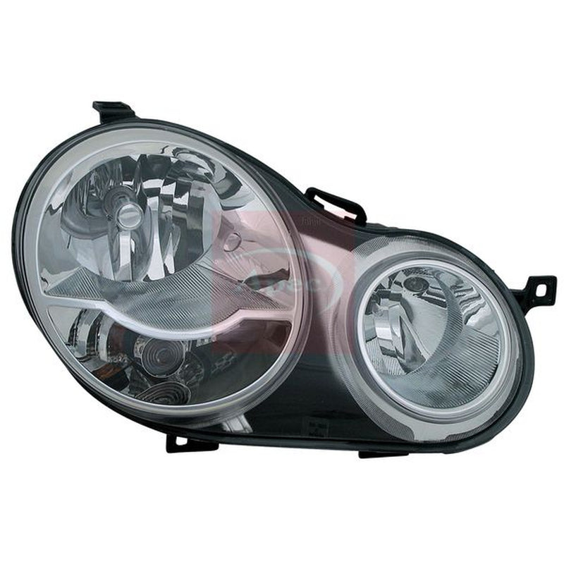 Apec Headlight Headlamp H7 Left fits VW Polo IV 2001-2012 1.2 1.4 1.9