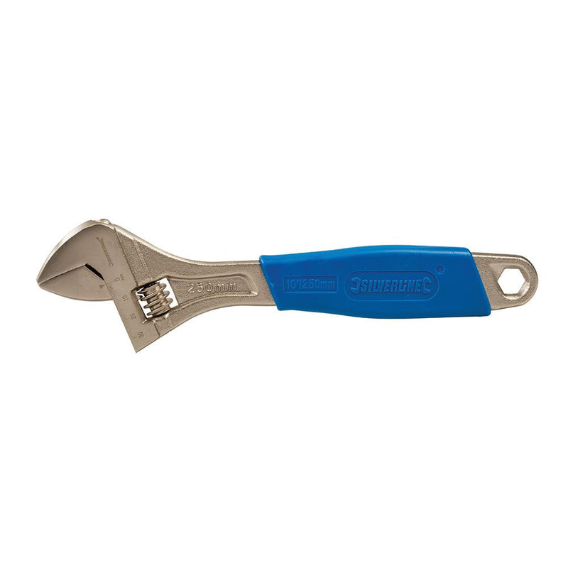 Silverline Adjustable Wrench Length 250mm - Jaw 27mm Silverline - Dynamic Drive