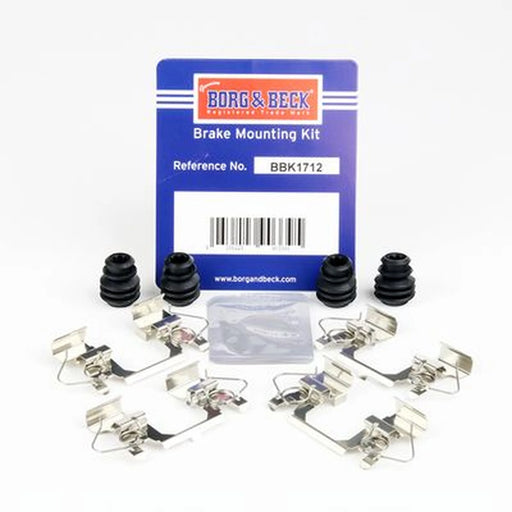 Borg & Beck Front Brake Pad Accessory Fitting Kit Fro BBK1712