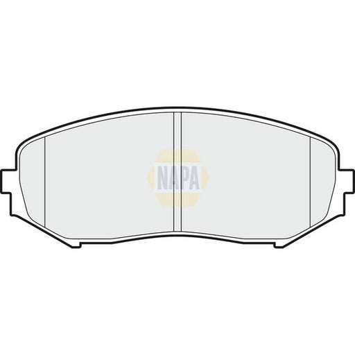 NAPA Front Brake Pad Set NBP1066