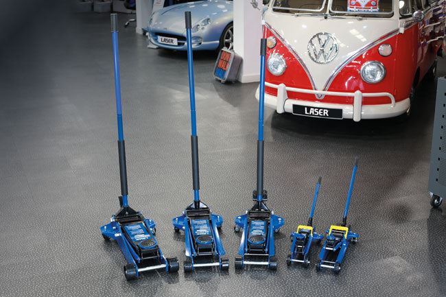 Laser Low Entry Trolley Jack - 2 Tonne Laser - Dynamic Drive