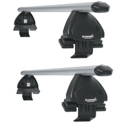 Summit SUP-A055 Premium Aluminium Multi-Fit Roof Bars, Lockable, Set of 2 - NN4 Online