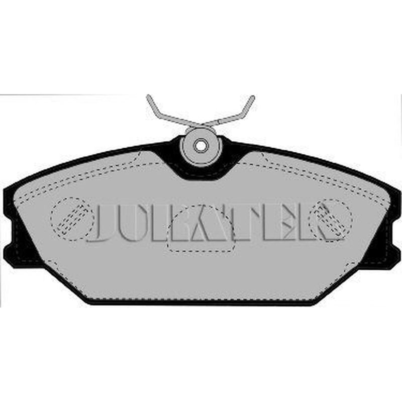 Juratek Front Brake Pad Set fits Renault Clio 2000-2009 2.0