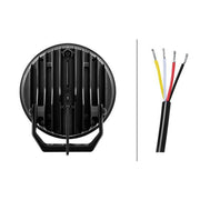 Hella Spotlight Vf Blade Aux. Black 9 Round W/A Po R 25 frontal sided 1FJ 357