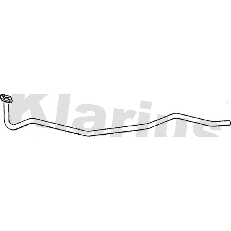 Klarius Exhaust Pipe OD fits Opel Corsa A 1982-1990 1.2